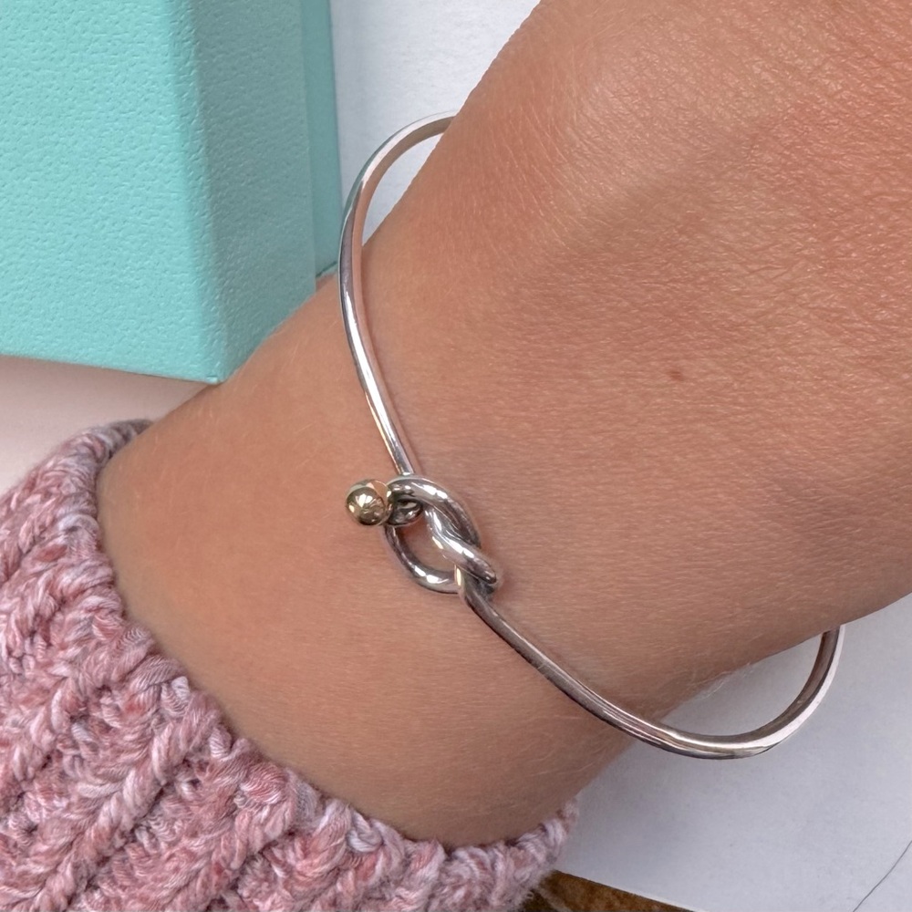 Tiffany & Co. Silver and Gold Knot Bracelet